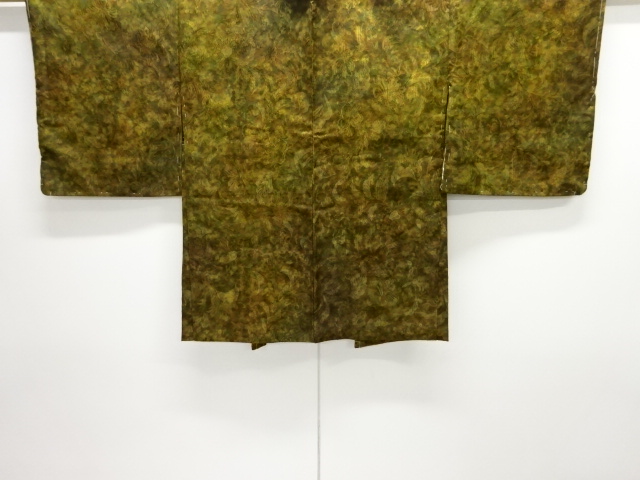 JAPANESE HAORI COAT / WOVEN FLOWER 